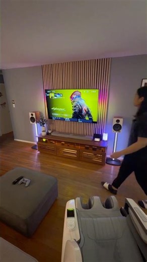 Dope TV Mounting with RGB Lights 😮‍💨