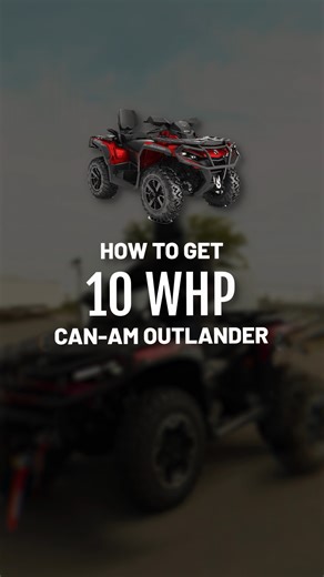 10 WHP gain for the Precision EFI Stage 1 Outlander flash. | Precision EFI