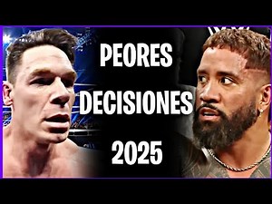 WWE WAS HORRIBLE IN 2025 AND THESE WERE THE WORST DECISIONS