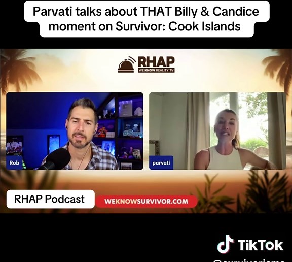 Parvati Discusses Billy & Candice on Survivor: Cook Islands