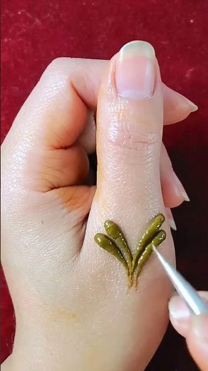 🌸تعليم نقش الحناء طرق جدآ سهله ورائعه🌸Teaching henna engraving in very easy ways at schoo