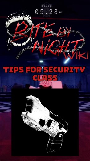 Pro Tips for Security Class in BBN | Bite by night #roblox #fnaf #bitebynight