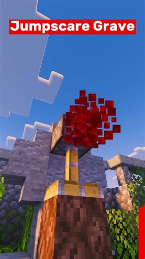 Minecraft Jumpscare Grave 😱 #shorts