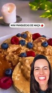 14K views · 75 reactions | MINI PANQUECAS DE MAÇÃ  Olha como é...