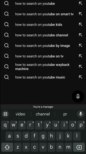 How to search on YouTube!