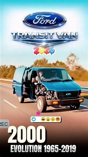 Ford Transit Van evolution | 1965 to 2019 | #cars #evolution