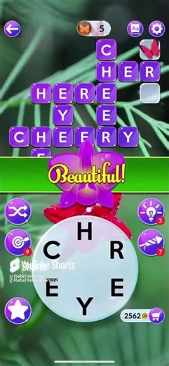 Wordscapes in Bloom Daily Puzzle December 21 2019