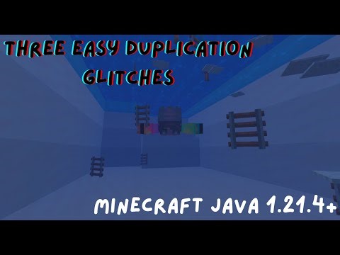 Three Easy Duplication Machines in Minecraft