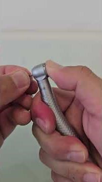 Como usar o sistema push button, caneta de alta rotação e contra angulos.