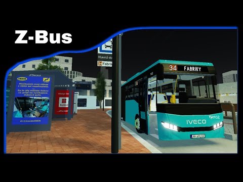 Ligne 34 | Iveco Crossway NF | Z-Bus | Roblox