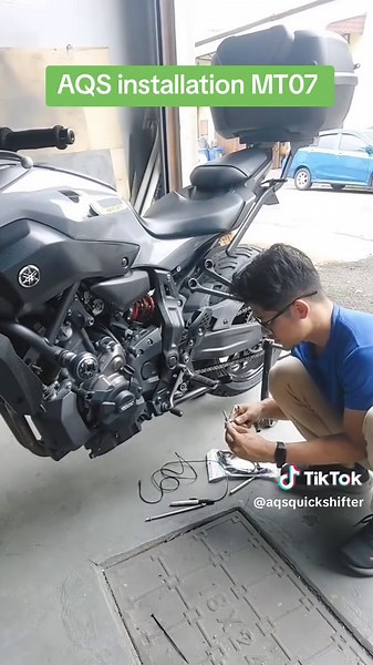 AQS quickshifter on TikTok