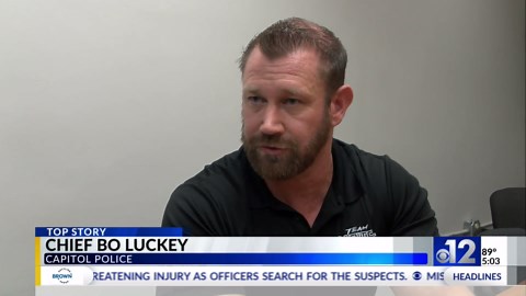 Capitol police identify man accused of robbing Jackson bank