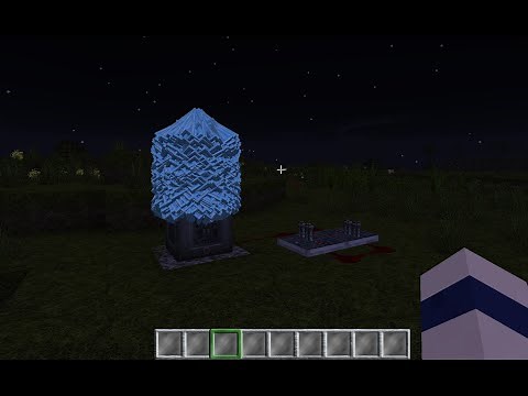 HOW TO MAKE A END CRYSTAL BOMB USING REDSTONE