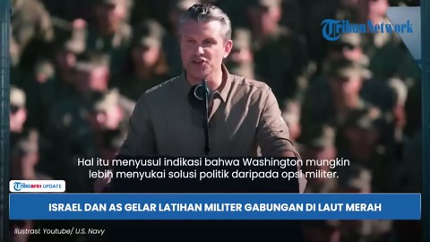 Ketegangan di Laut Merah, Angkatan Laut Israel dan AS gelar latihan militer gabungan