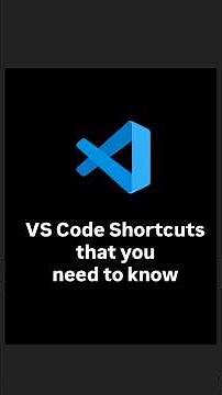 VS Code Shortcuts | #coding #javascript #programming