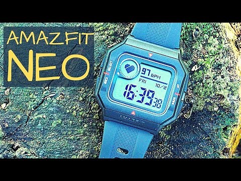 Amazfit Neo Smartwatch: A Casio Retro Flashback with Basic Smart Functions