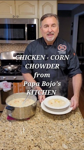 3.4K views · 43 reactions | CHICKEN-CORN CHOWDER video recipe #cooking #eatclean #food #chowder #chicken #Corn #recipe #soup #stew #america #bojo #papa #foodie | Jerry Bojanowski | Facebook