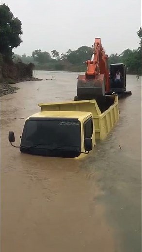 bego excavator dan truk...