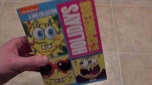 Holidays with SpongeBob 2014 re-release DVD Unboxing