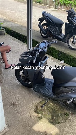 Modifikasi Motor Vario 150 dengan Mounting 6cm
