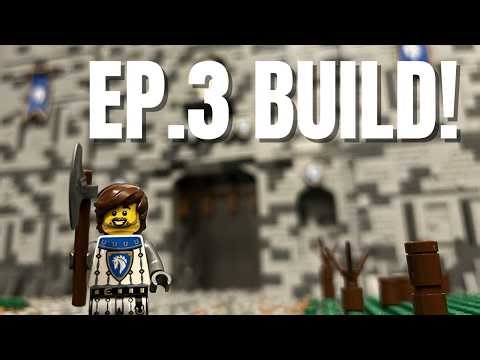 LEGO Castle MOC – Episode 3 | Building the Gatehouse, Towers & Castle Walls 🏰