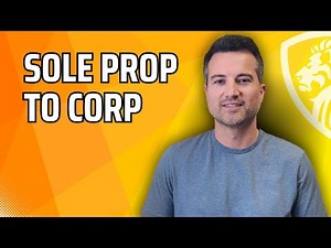 Changing your sole proprietor business to a corporation