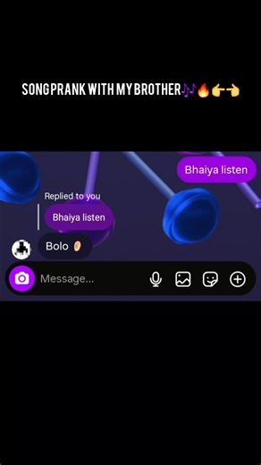 7.6K views · 53 reactions | Song Prank with my Brother #BrotherPrank #SongPrankWithBro #PrankOnBhai #LyricsPrankWithBrother #BroSisterMasti | 퐊-퐒퐭퐲퐥퐞 퐕퐢퐛퐞퐬 | Facebook