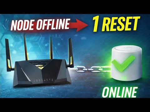 Fix ASUS WiFi: Do this to make the ASUS AiMesh Work