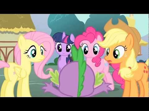Spike - Spike explains the situation - Rarity woods jewels dogs hole taken SAVE HER!