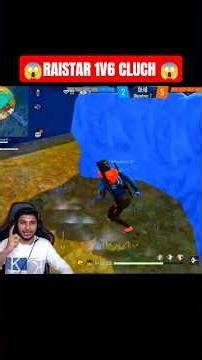 RaiStar 1v6 Clutch 😱 | #shorts #nonstopgaming #raistar