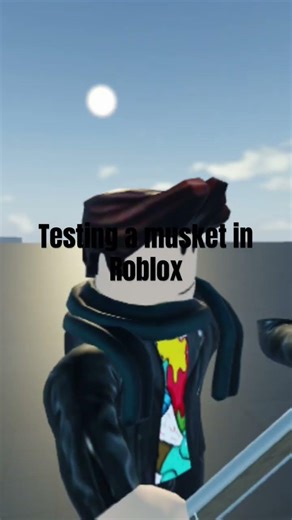 Testing musket in Roblox