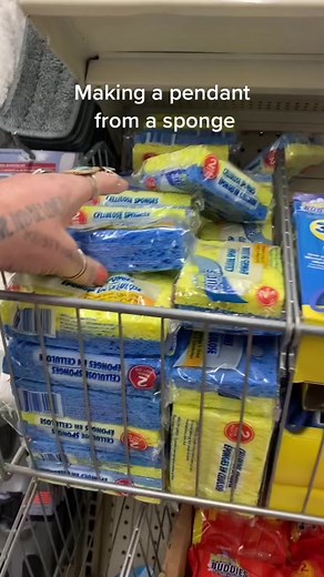 Heres how i made a pendant from a sponge 🧽 #beforeafter #doityourself #lapidary #experimental #tutorials #pacificnorthwest #maker #everythingisjewelry #jewleryaddict ###oneofakind #happyfeeling #HowTo #happyfeeling #jewelry #silversmith #nailpolish