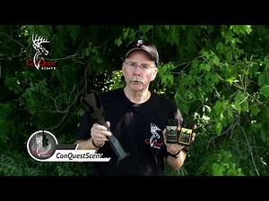 Using ConQuest Scents' ScrapeMaker with scent.