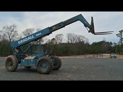 1992 GRADALL 524 TELEHANDLER 102 For Sale