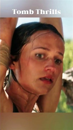 Tomb Raider: Lara Croft's Epic Survival vs Supernatural Tomb Threats!#Films#Movies#Movieclip