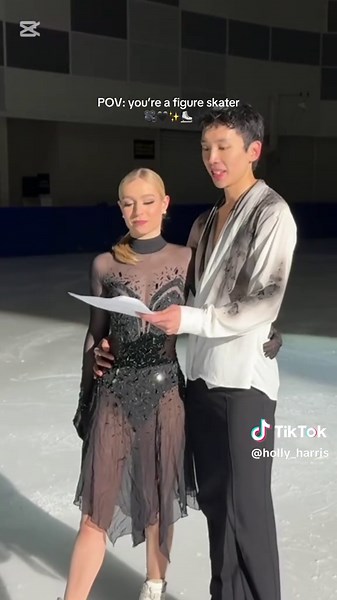 Captivating Figure Skating Dance Performance | Holly Harris