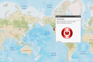 Street Light Map: Controlling Street Lights using maps