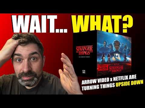This Could Change Physical Media Forever...(Stranger Things x Arrow Video)
