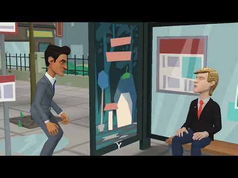 Plotagon laziness S1 E12: gayloo becomes president/starts WW3/gounded