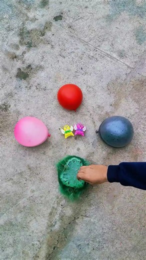 Magic inside color water balloons 🎈✨#satisfying #asmr #balloons #magic #colorful #viral #fyp #shorts
