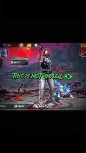 not Brazil 🇧🇷 this is India 🇮🇳 ✔️⚠️ freestyle l#sotars #ff