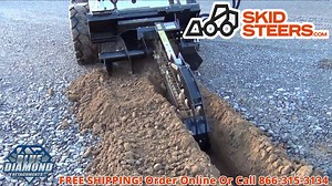 1.1K views · 58 reactions | For the serious contractor! For details call 866-315-3134 or visit https://www.skidsteers.com/trencher-blue-diamond/ | Skidsteers.com | Facebook
