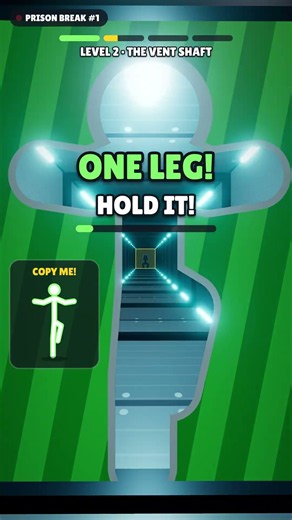 Can You Fit Through the Wall? 🧱 Hole in the Wall Workout Challenge #shorts