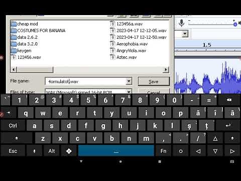 How to make 4ormulator v5 on Sony Vegas 4.0 and Audacity
