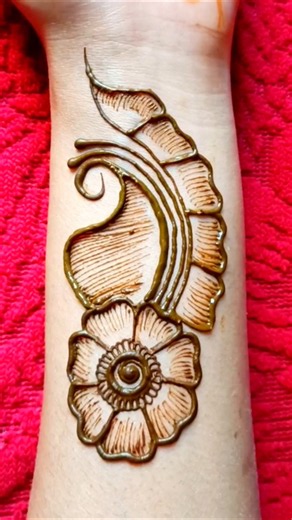beautiful mehndi design #mehndi #mehndidesign #latest #art #ytshorts #viral #shorts