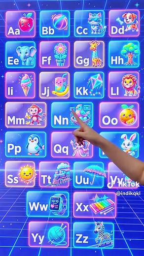 Can your little one keep up? Follow the finger and sing along! 🖐️🎶 #EarlyEducation #KidsActivities #AlphabetFun #MomLife #ParentingTips
