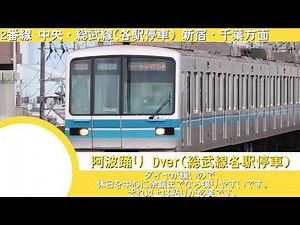 高円寺駅緩行線ホーム発車メロディー集