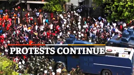 Sri Lanka Crisis: Protestors Gather In Large Numbers Outside President Secretary Office #SriLankaTurmoil #SriLankaProtests #SriLankaCrisis | OTV News | Facebook
