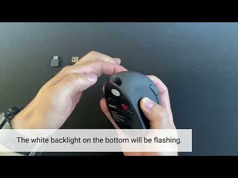 Perixx PERIMICE-819 Binding Receiver to Mouse Process