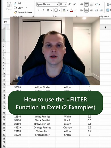 Mastering the FILTER Function in Excel